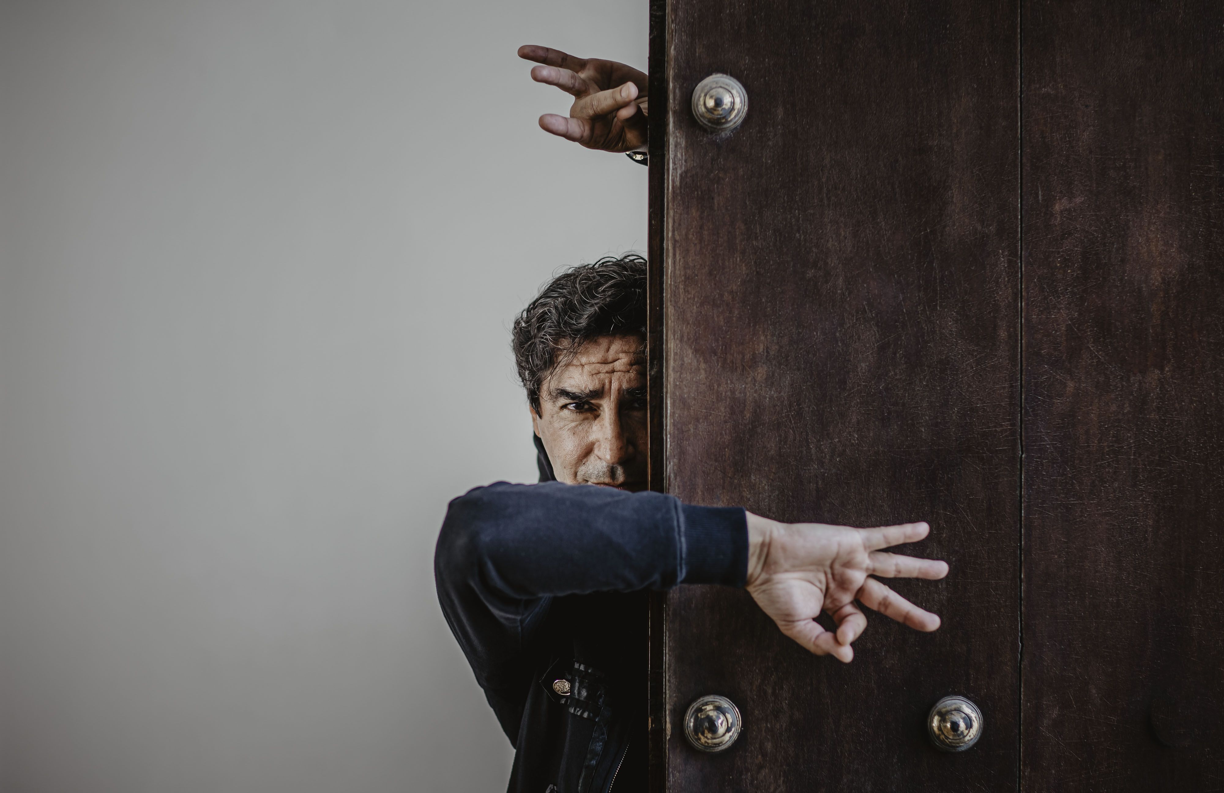 El bailarín y coreógrafo sevillano Antonio Márquez, antes de la entrevista con lavozdelsur.es, en días pasados en la Casa del Vino de Jerez.