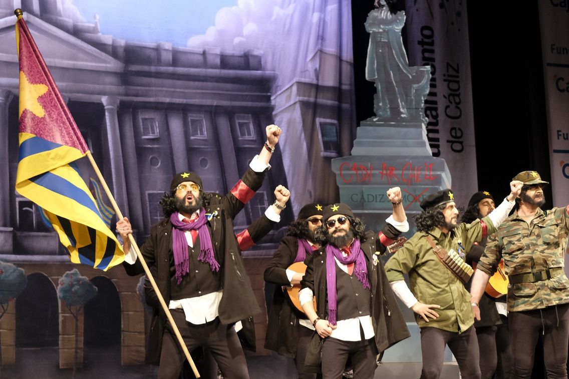 Una actuación de 'Er Chele Vara', en 2019.