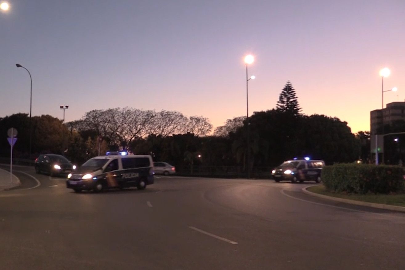 Un momento de la operación en San Fernando.