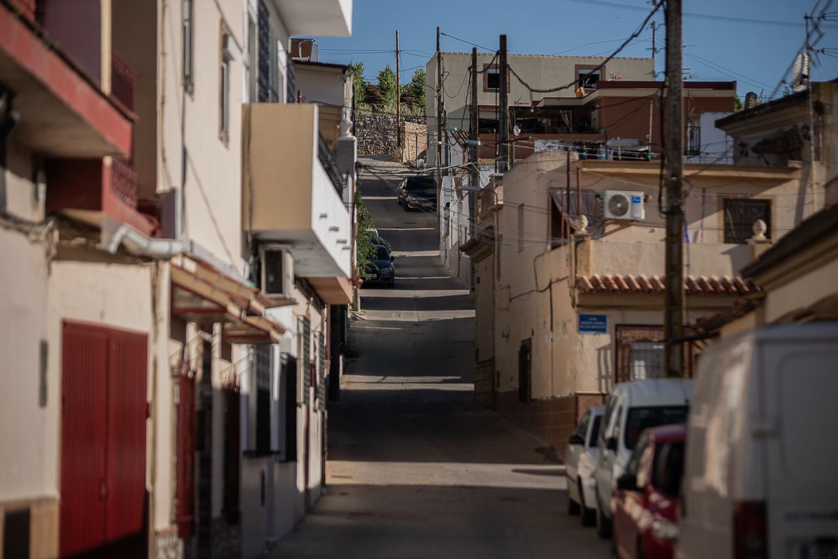 Viviendas en La Ina, en días pasados, una de las barriadas rurales de Jerez y, por tanto, que acoge elecciones a delegado de alcaldía este 30M.