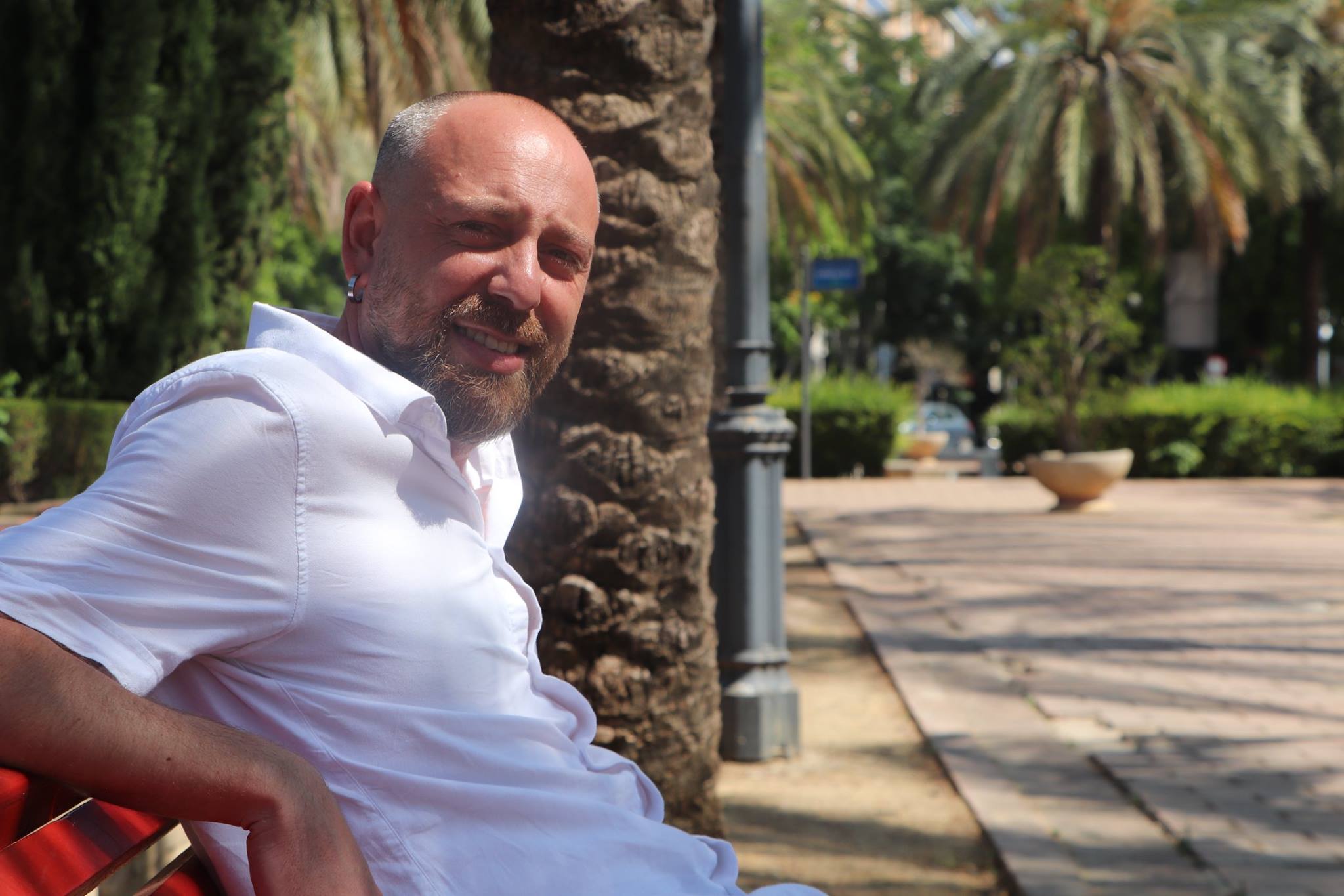 Ernesto Alba, en una foto para lavozdelsur.es. FOTO: R.S. Ernesto Alba, en una foto para lavozdelsur.es. FOTO: R.S.