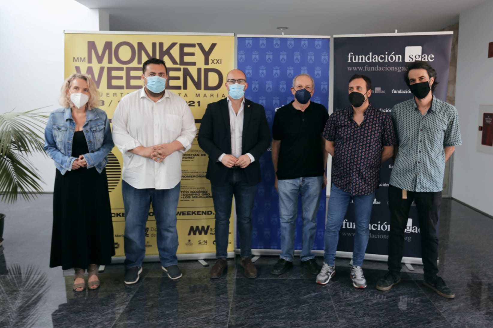 La presentación del Monkey Weekend, este jueves.