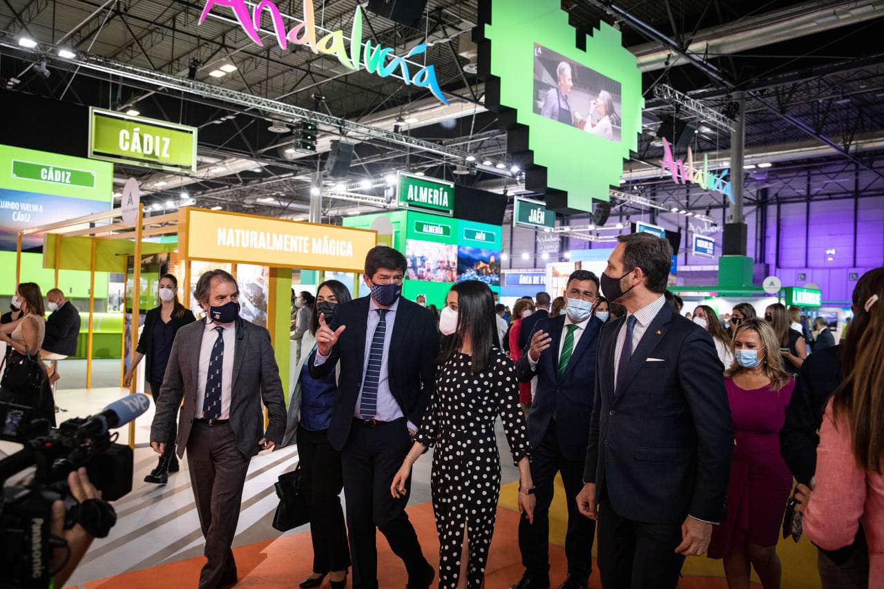 Marín junto a Arrimadas, este pasado jueves en Fitur. Marín junto a Arrimadas, este pasado jueves en Fitur.