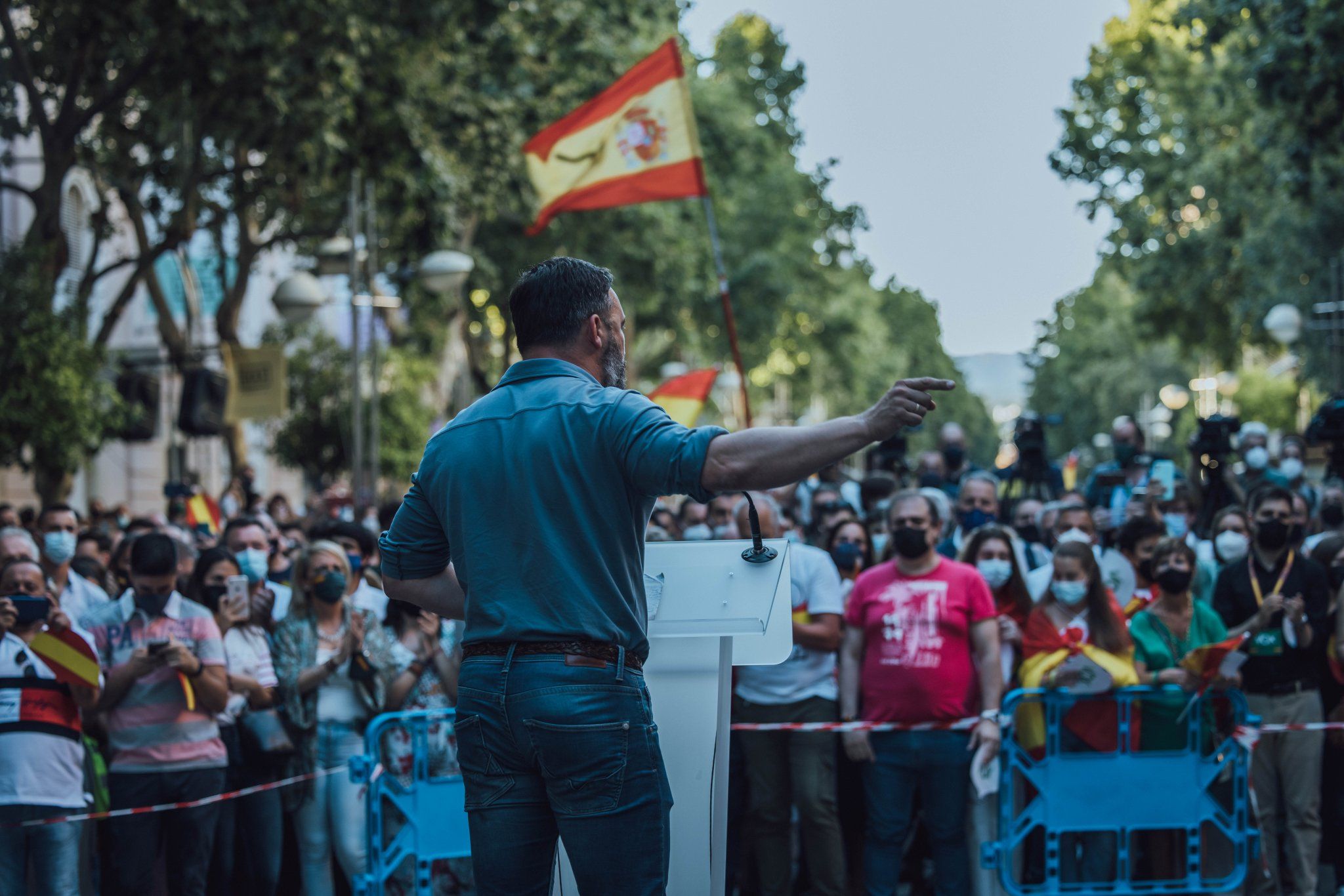 Abascal, en Córdoba esta semana.