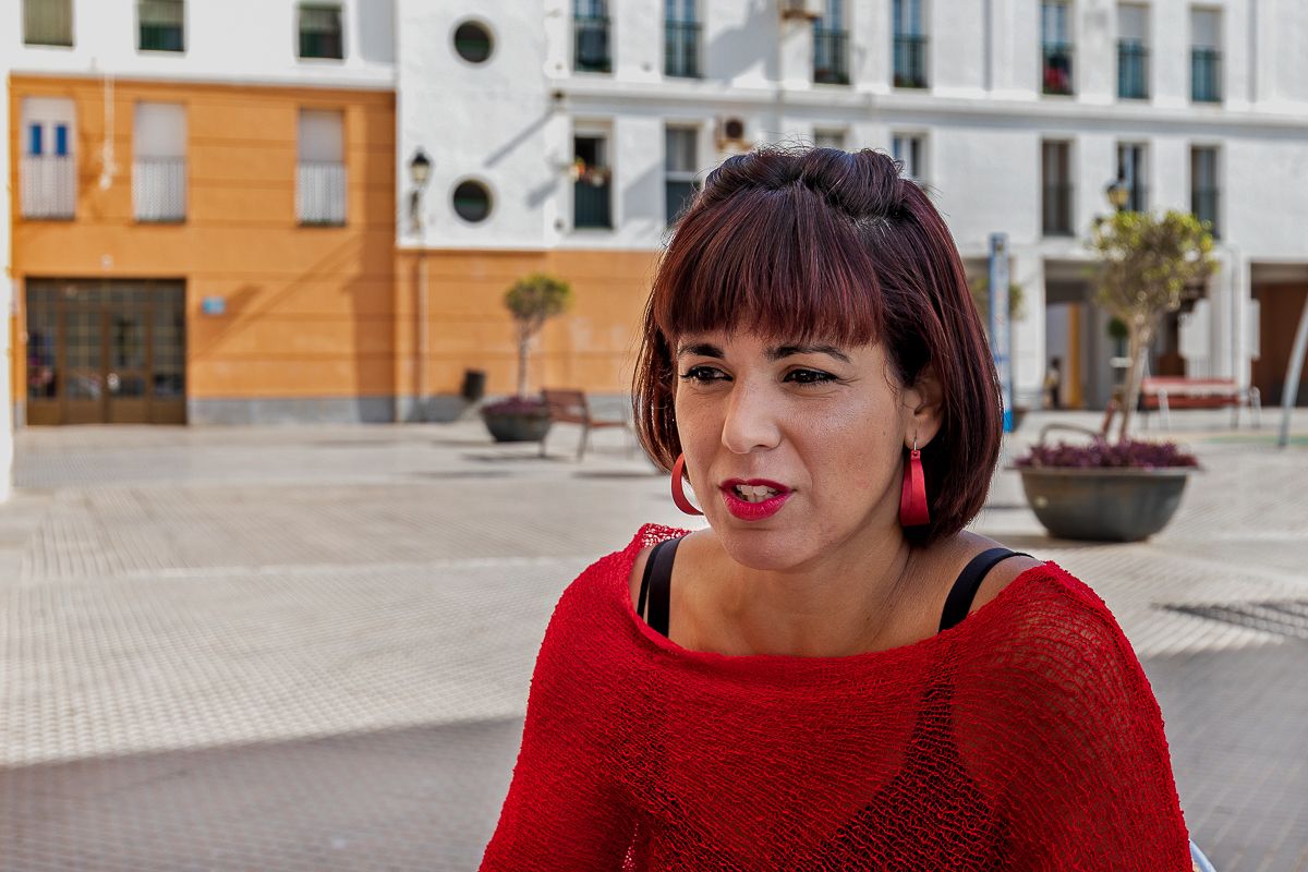 Teresa Rodríguez, en una entrevista reciente con lavozdelsur.es.