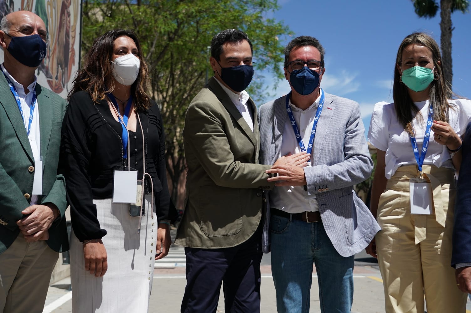 Moreno Bonilla, en un acto del PP de Huelva, este sábado.