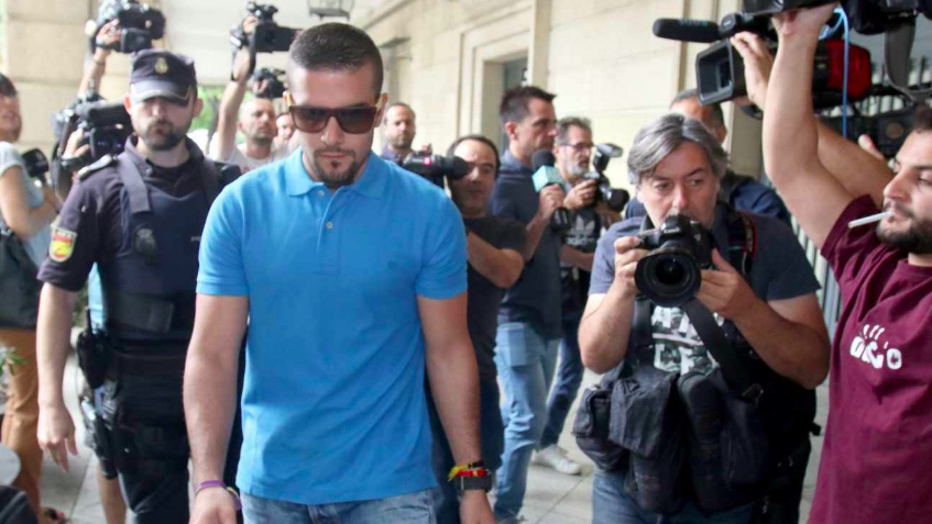 José  Ángel Boza, saliendo de los juzgados de Sevilla hace escasas semanas. FOTO: EUROPA PRESS