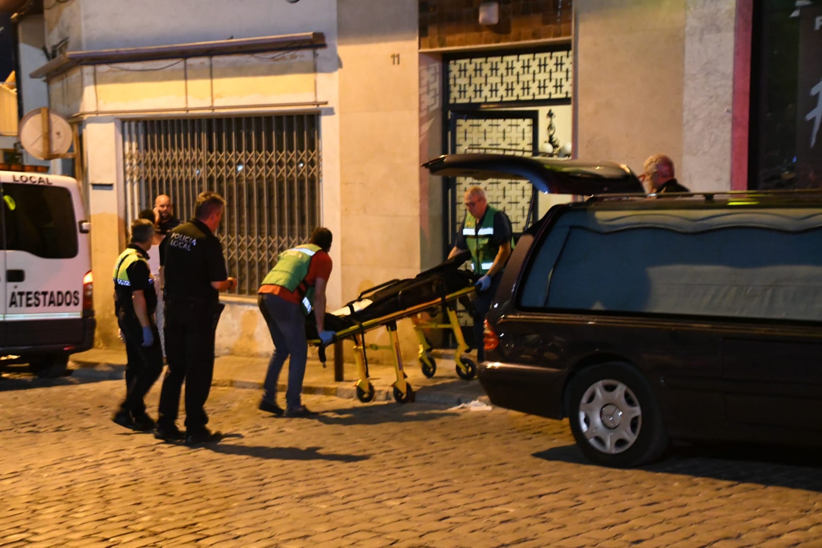 Vivienda en la que se produjo el asesinato. HORAJAEN.COM