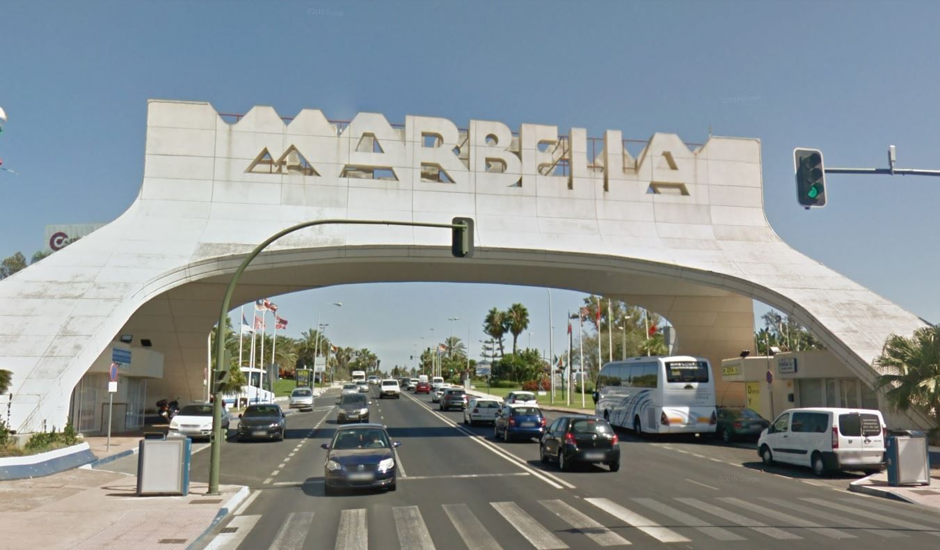 El arco de Marbella, en una imagen de archivo.