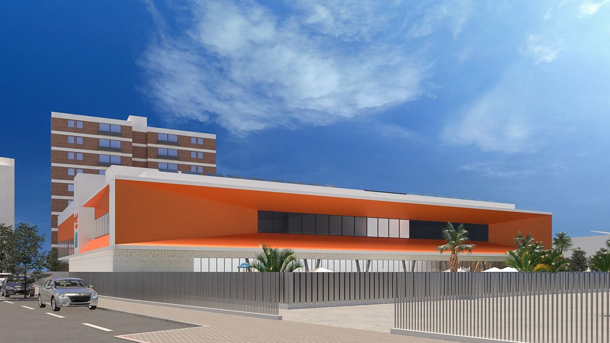 El complejo deportivo proyectado en los Marianistas.