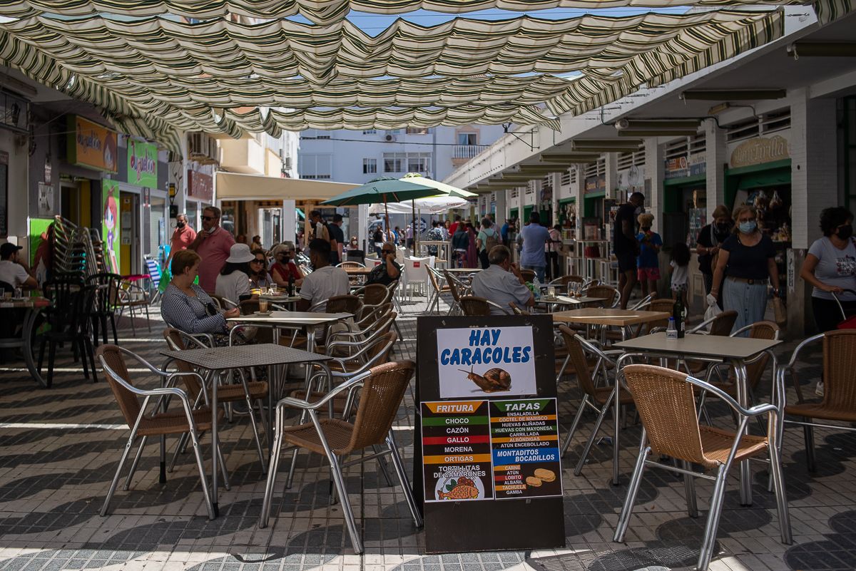 Negocios de hostelería de Andalucía, en una imagen reciente.