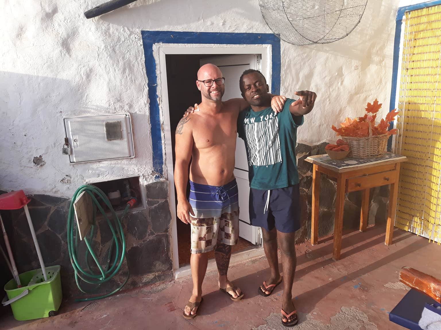 Miguel Rodríguez y Audrey Matassa. FOTO: MIGUEL RODRÍGUEZ. 