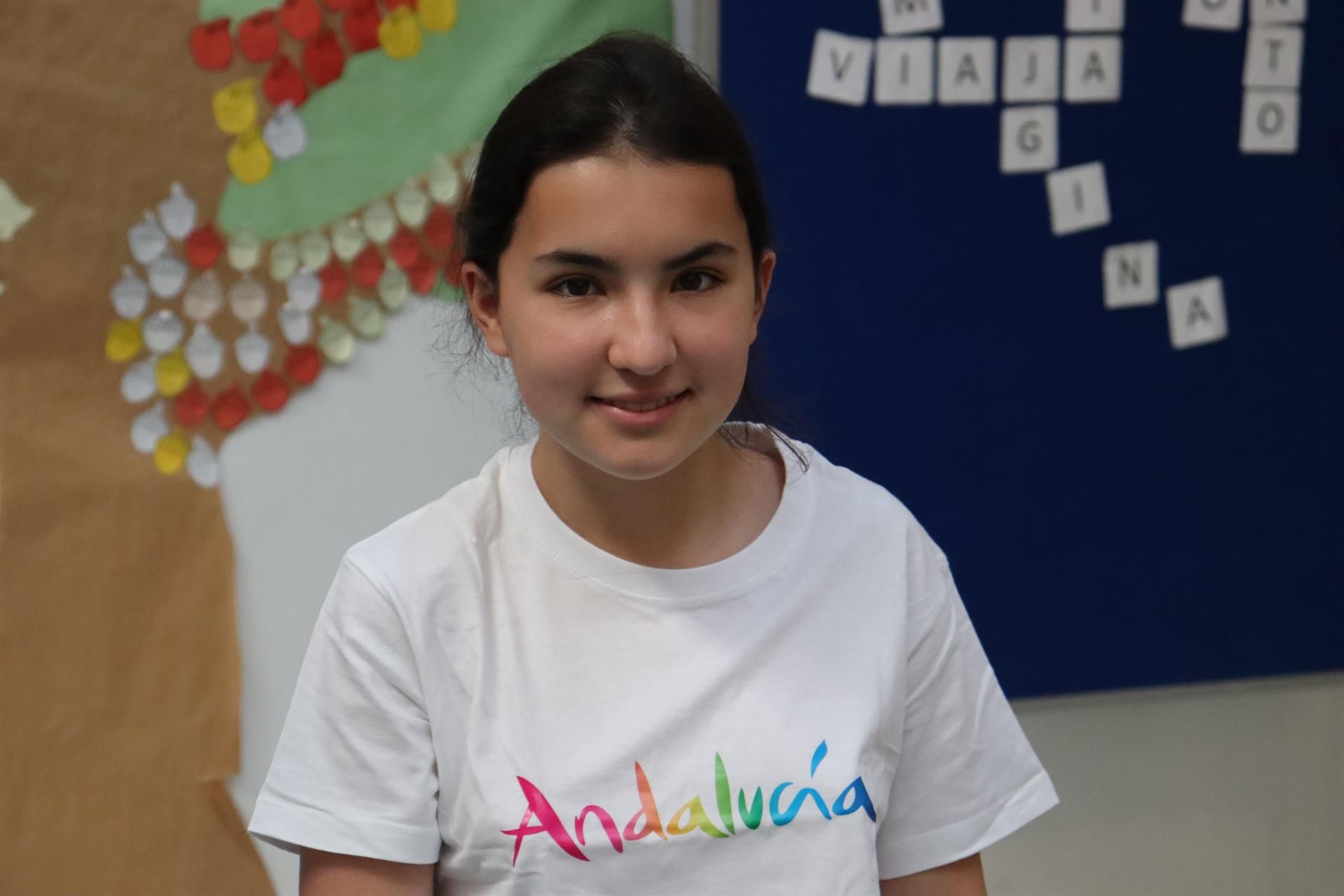 La sevillana Clara Briand, segunda clasificada en un campeonato mundial de matemáticas.