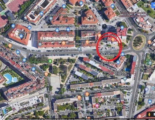Zona donde se cree que puede estar la fosa con restos de asesinados en Jerez.