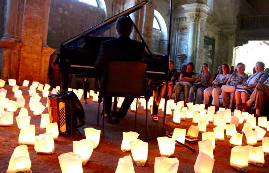 Imagen de archivo de uno de los conciertos de David Gómez.