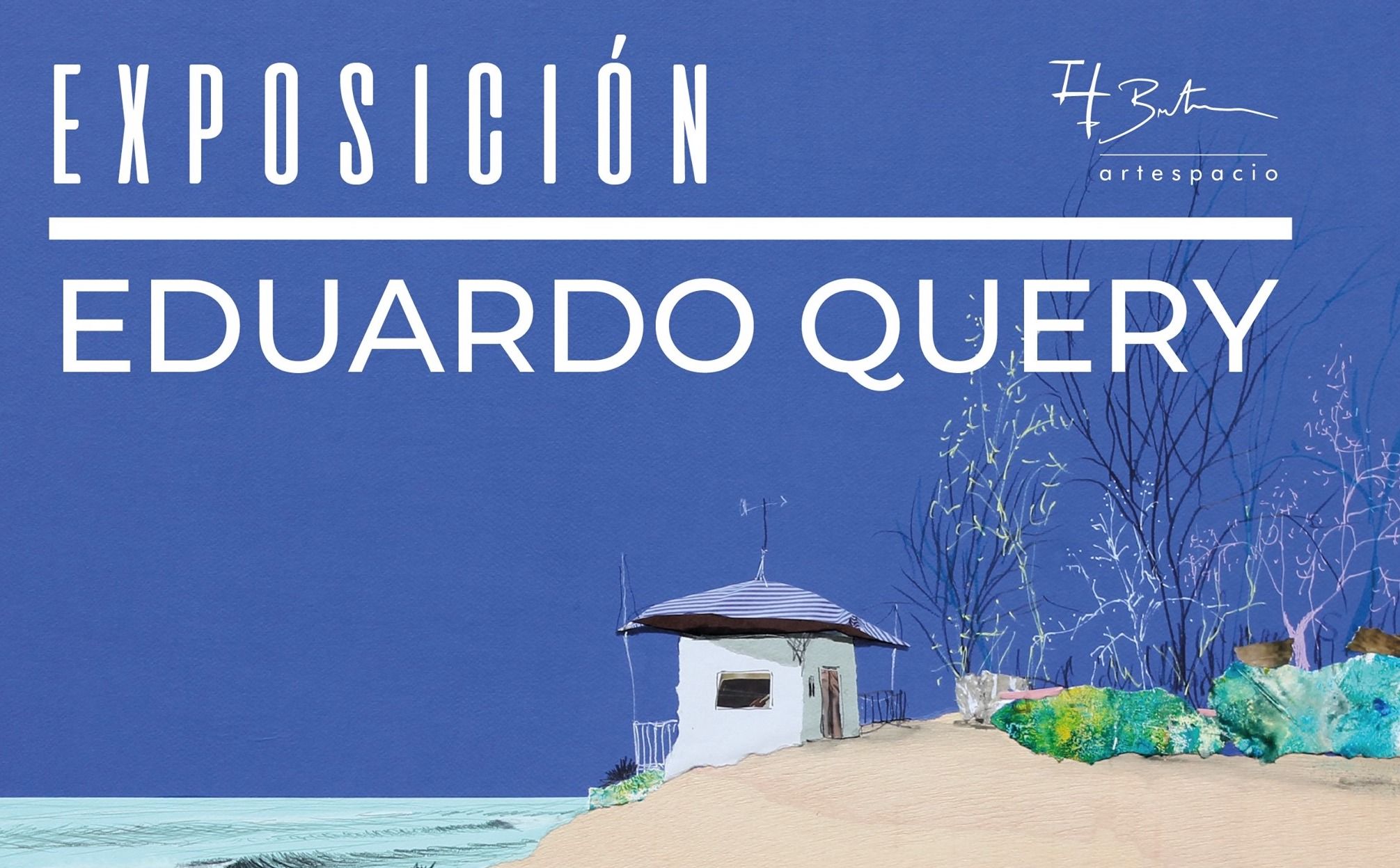 Cartel de 'Sedentarios', la exposición de Eduardo Query.