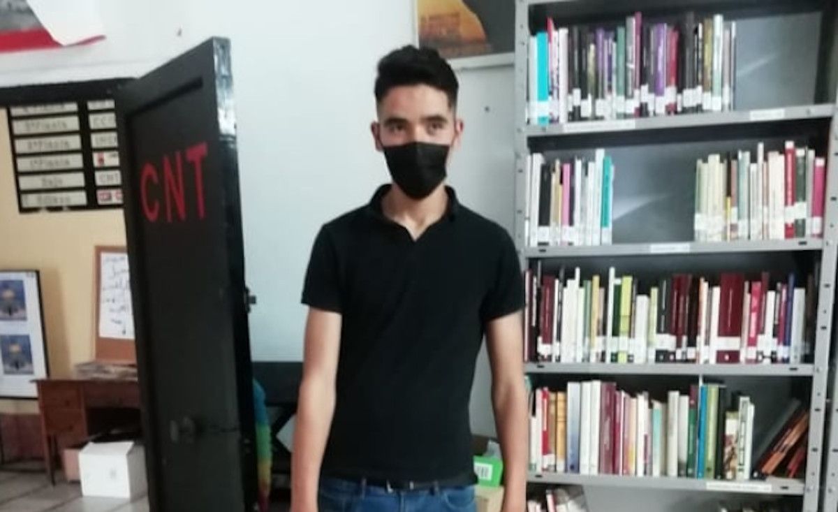 Mohsin, uno de los jóvenes que se quedará en la calle a partir del domingo.