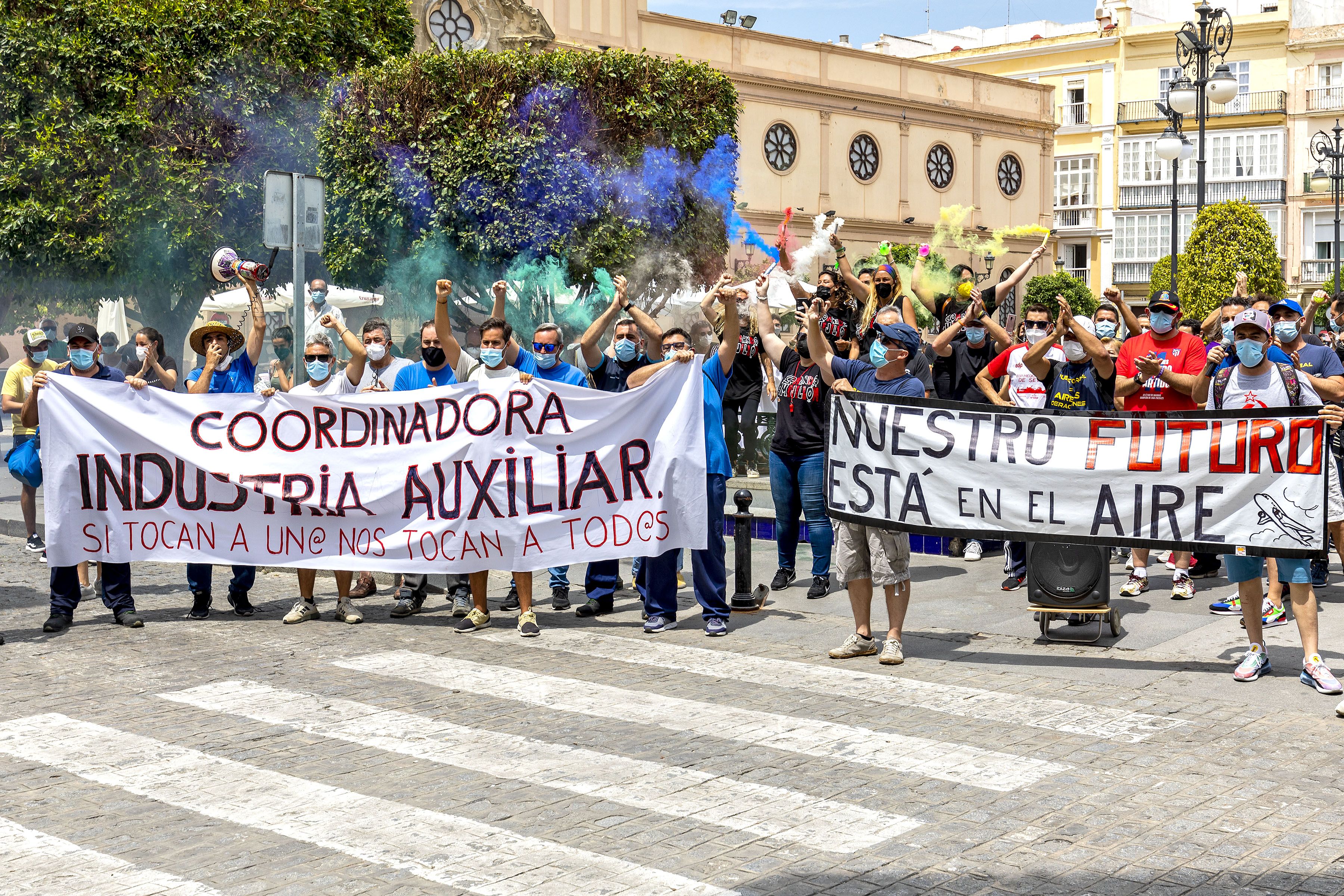 Protesta Airbus Cádiz (Germán Mesa)7