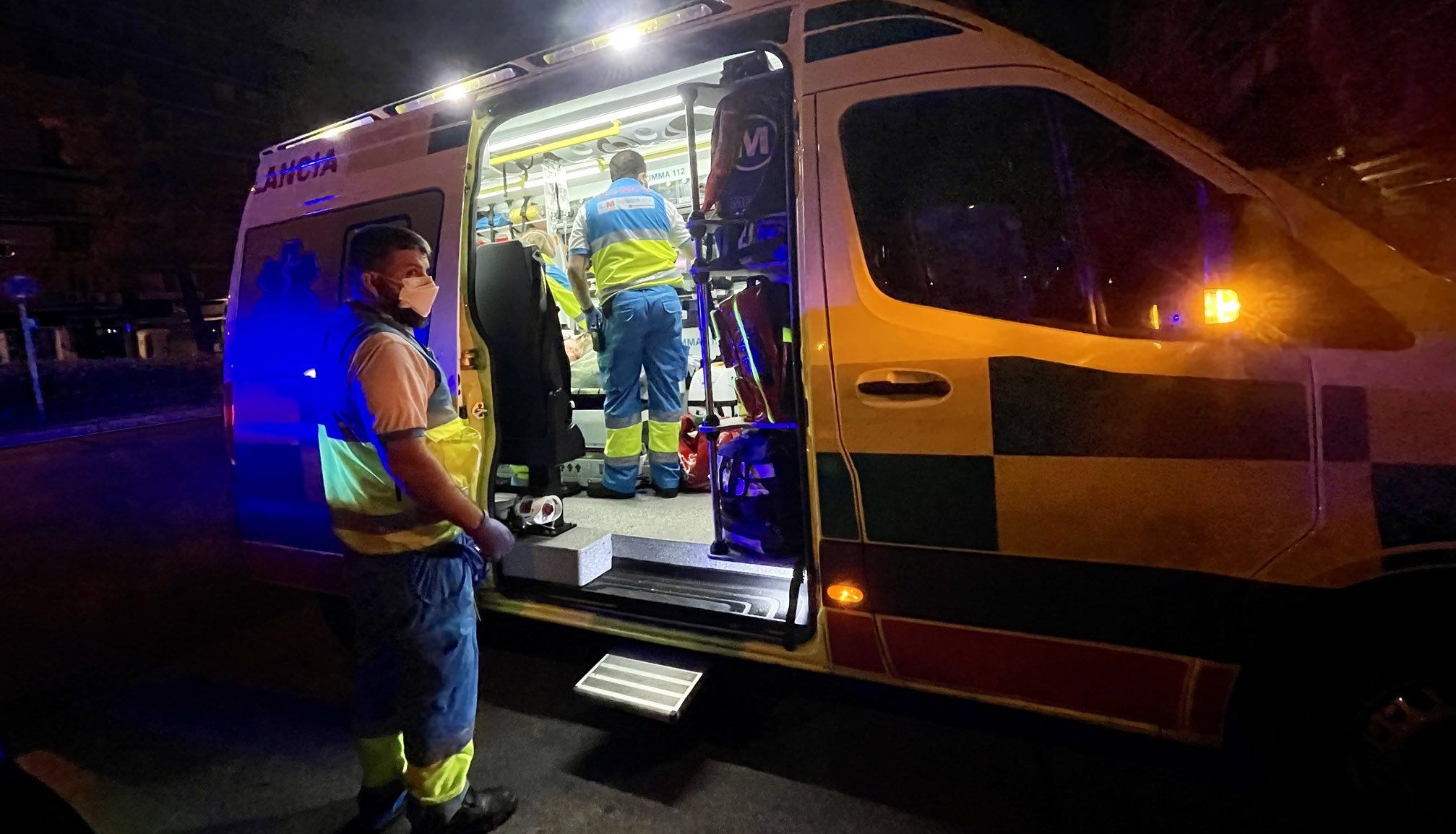 Los padres del menor, hospitalizados tras la agresión con arma blanca.
