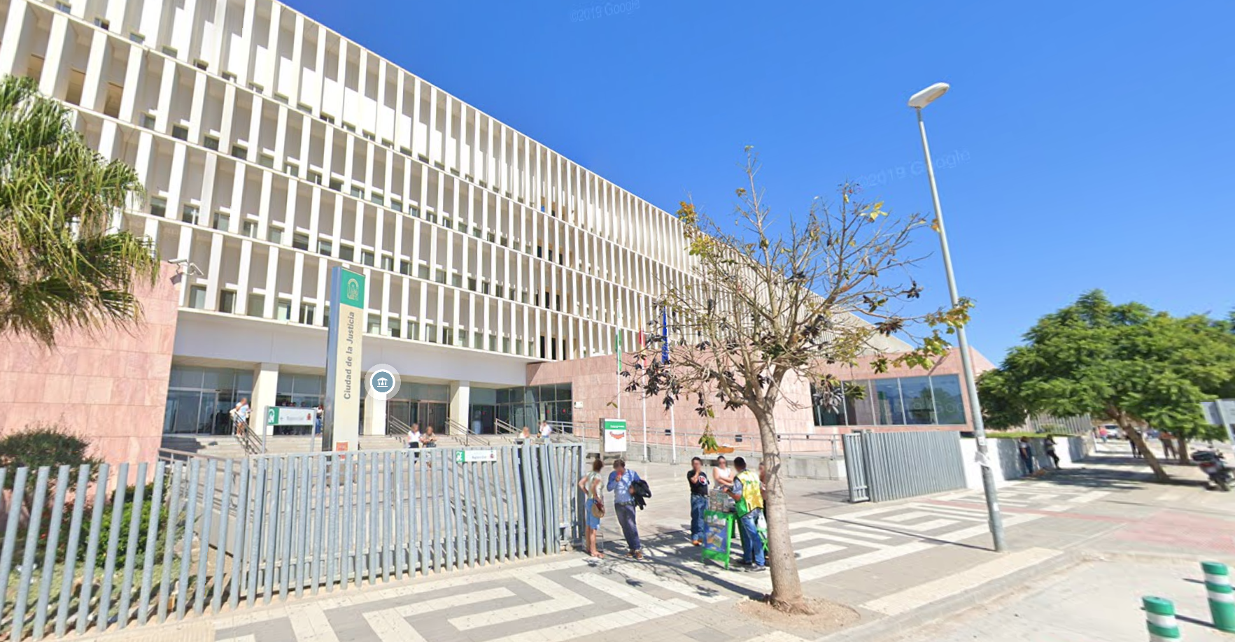 La Audiencia Provincial de Málaga, en una imagen de Google Maps.