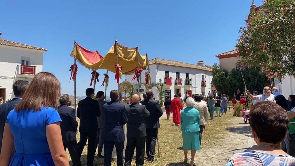 El Corpus de 2021 de Zahara de la Sierra.
