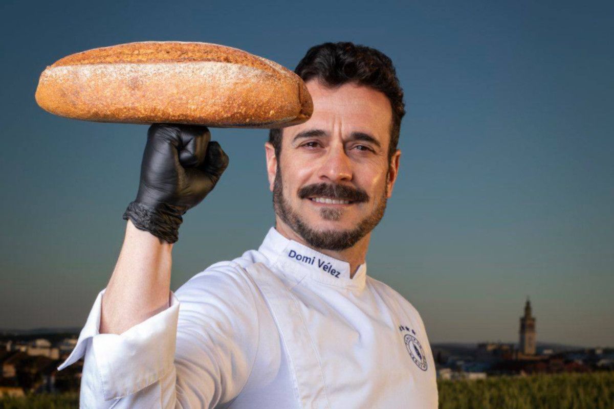 Domi Vélez, panadero de Lebrija candidato al Premio ‘World Baker 2021’. EL HORNO DE VÉLEZ