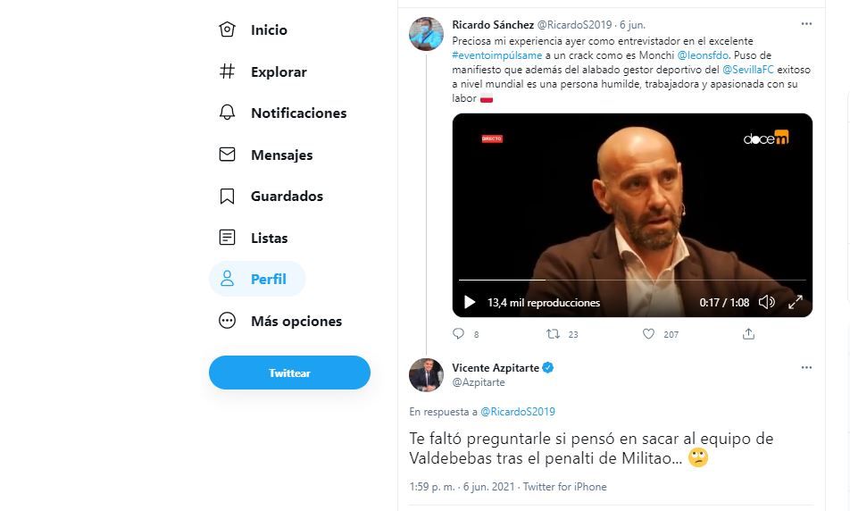 El mensaje El mensaje que ha generado polémica de Vicente Azpitarte, delegado de la Junta en Madrid., delegado de la Junta en Madrid.