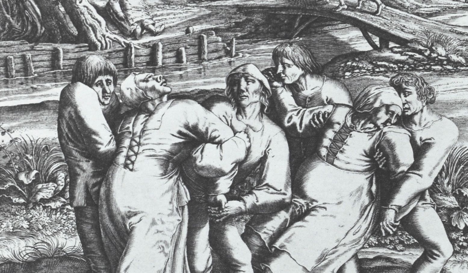 La Plaga del Baile, de Hendrik Hondius.