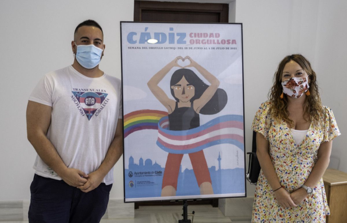 Presentación de Cádiz Orgullosa, la fiesta de la reivindicación del colectivo LGTBI.