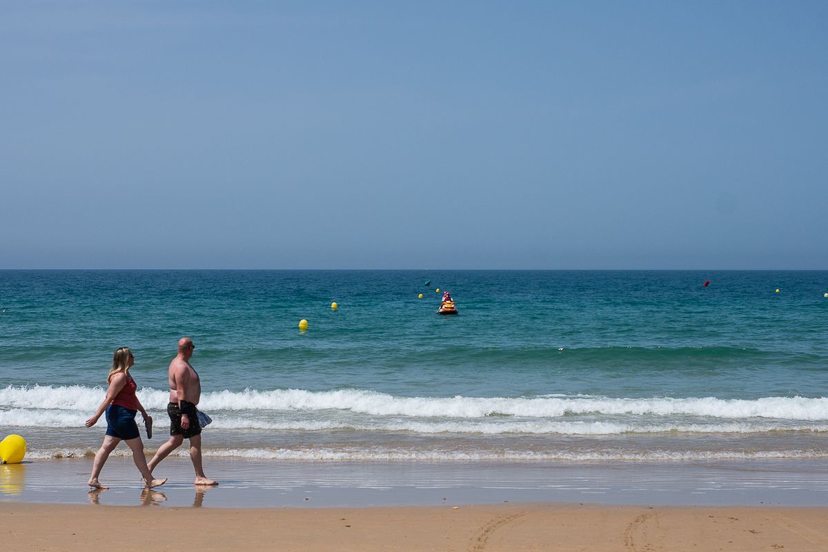 La playa de La Barrosa en Chiclana, en imagen de archivo.