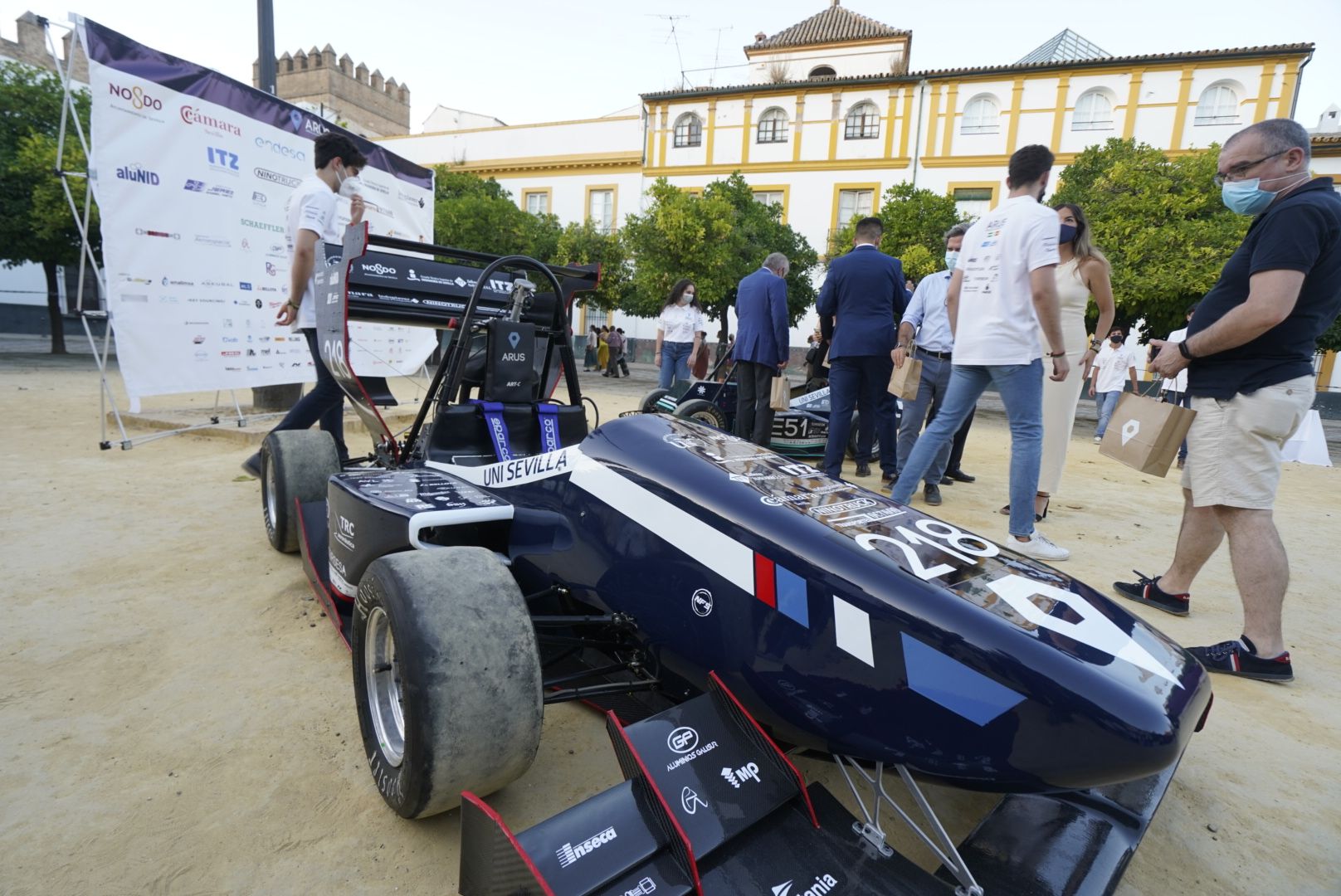 El monoplaza con el que competirá el ARUS Andalucía Racing Team.