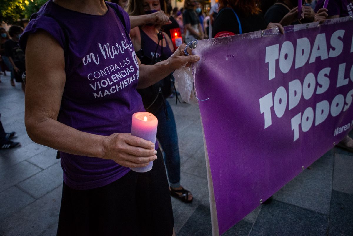 Manifestación feminista en una imagen de archivo. Manifestación feminista en una imagen de archivo.