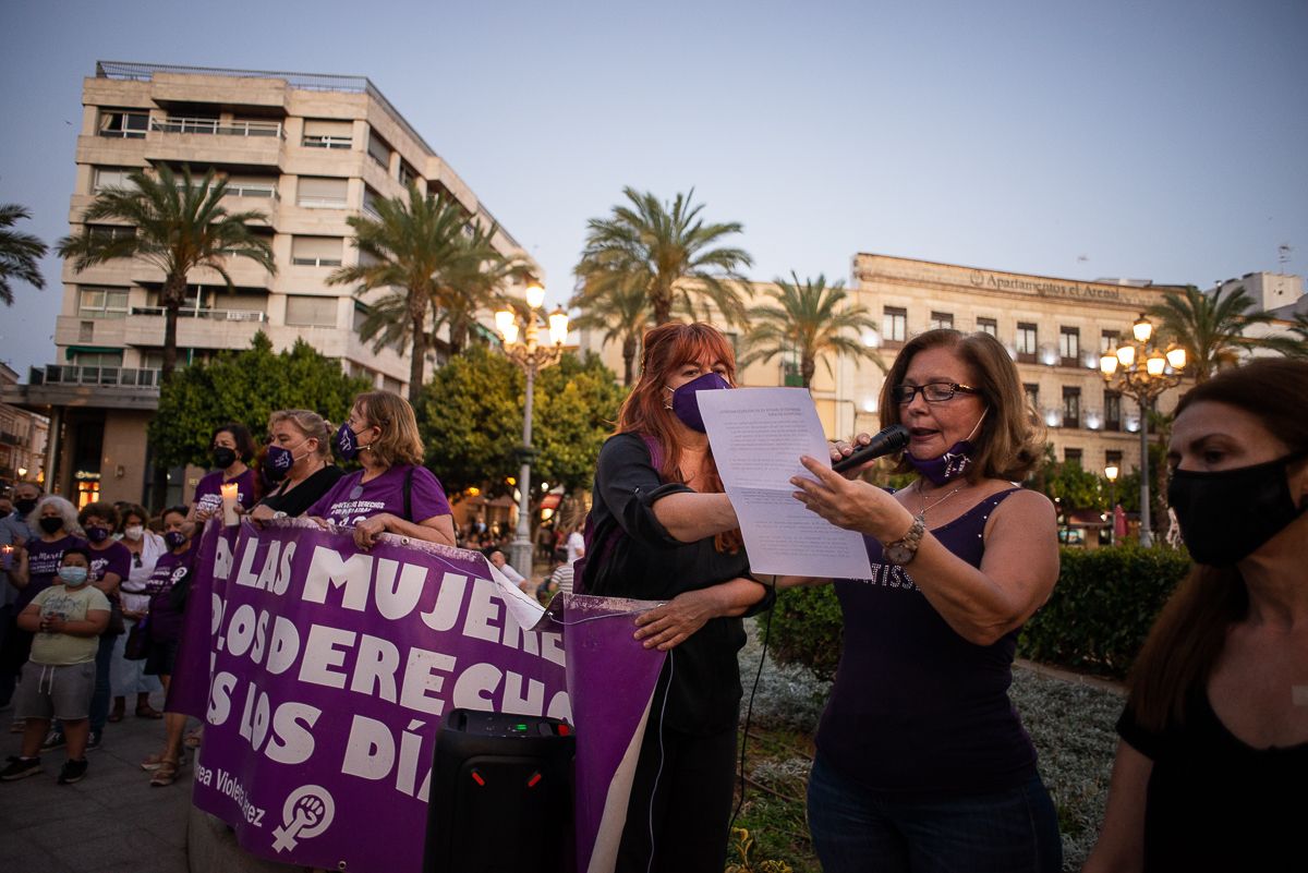 Imagen de una manifestación feminista para los derechos de la mujer.