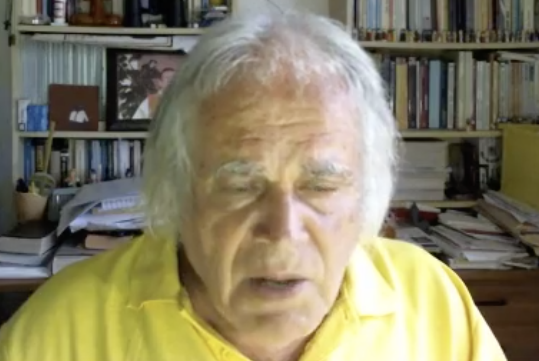 Fernando Báez Santana, en la imagen de su canal de Facebook.