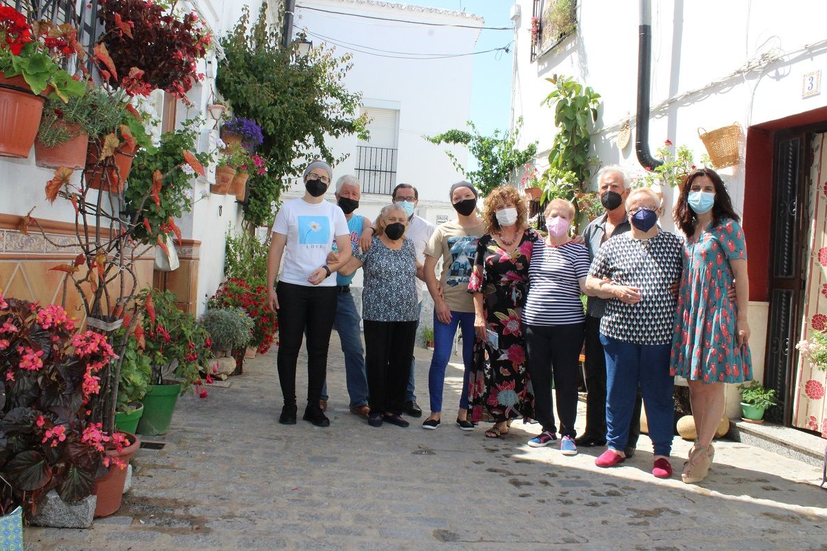 La calle Manco, 'La calle más bonita de Olvera'.
