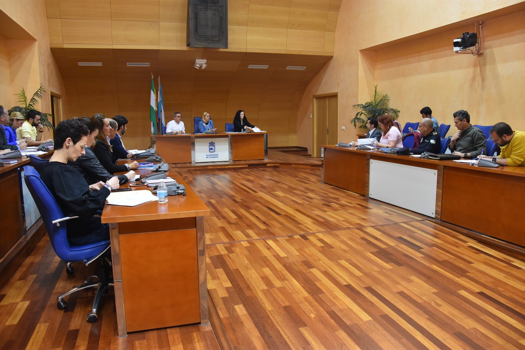 El pleno del Ayuntamiento de Fuengirola, en una imagen de archivo.