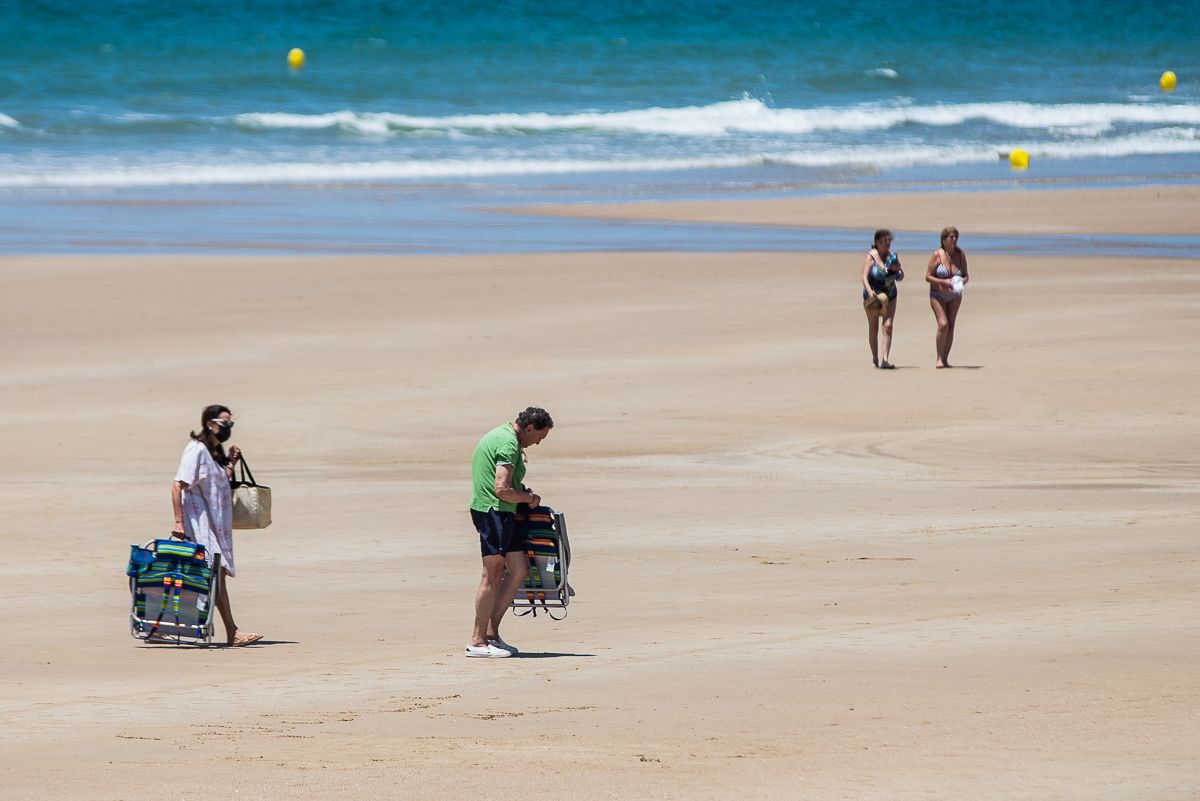 Una playa de Rota en una imagen de archivo.