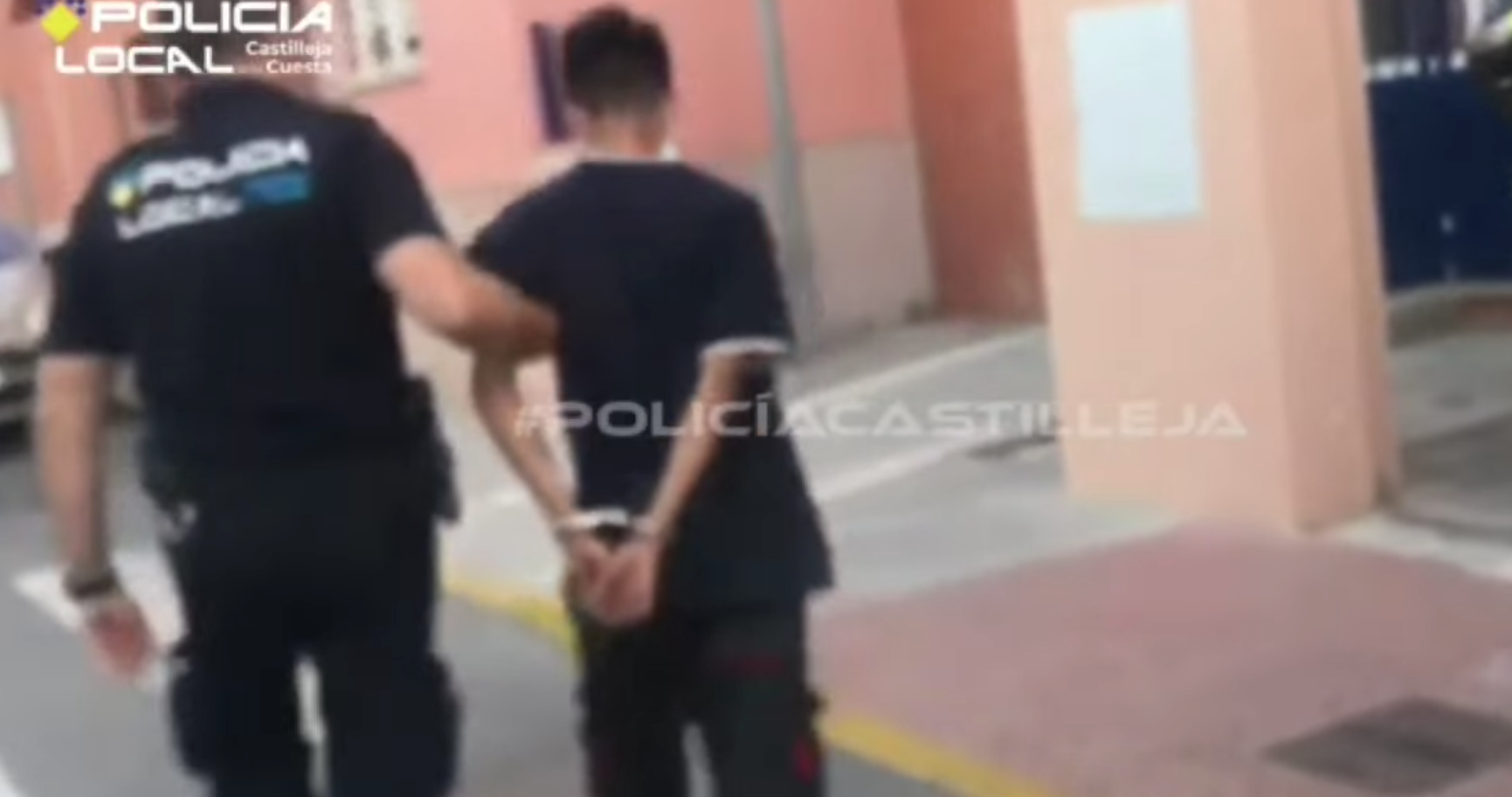 El joven de 19 años, detenido por la Policía Local de Castilleja de la Cuesta.