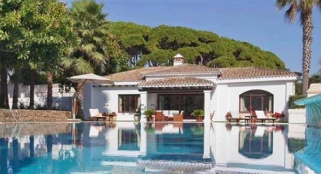 La exclusiva villa marbellí.
