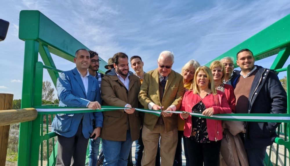 La Junta 'inaugura', en febrero de 2020, el fin de las obras entre Jerez y Estella sin farolas y sin rematar los trabajos