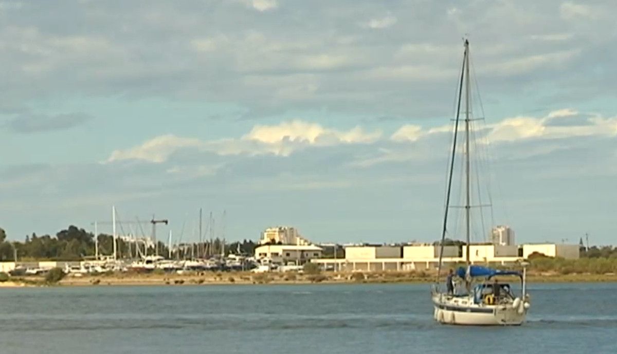 Puerto de Ayamonte desde el que partieron los dos marineros desaparecidos.  CANALSUR