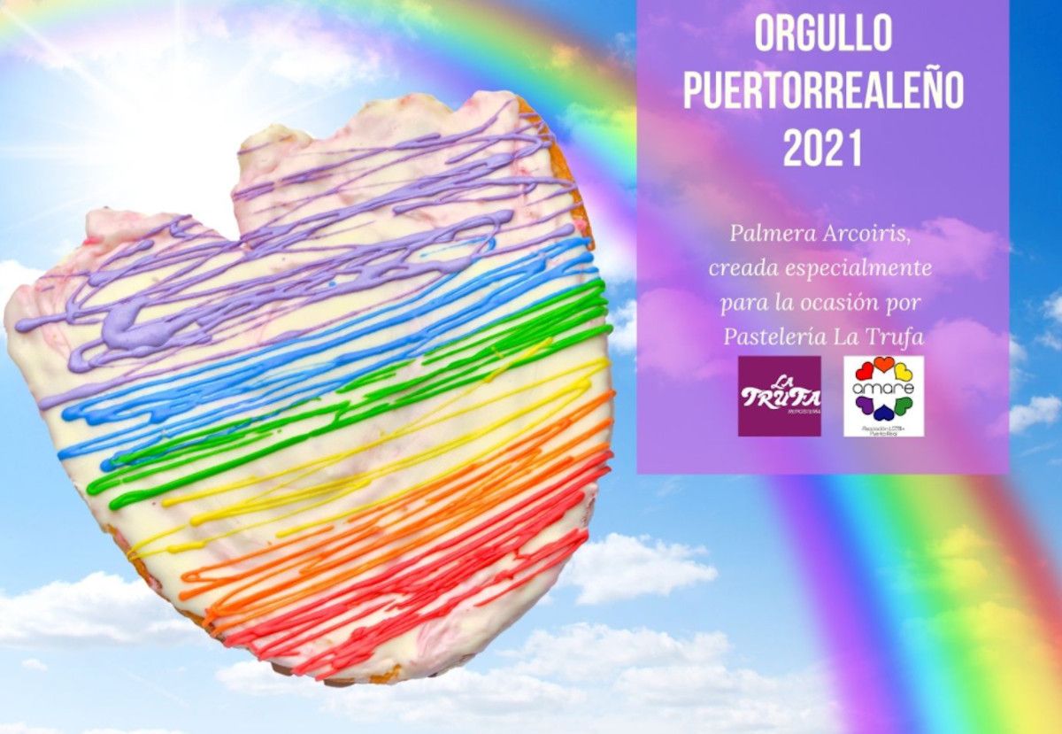 Palmera Arco Iris en la imagen difundida por La Trufa de Puerto Real.