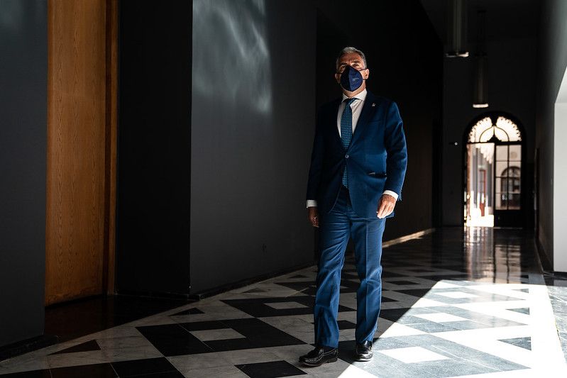 El consejero de la Presidencia, Elías Bendodo, en una imagen reciente.