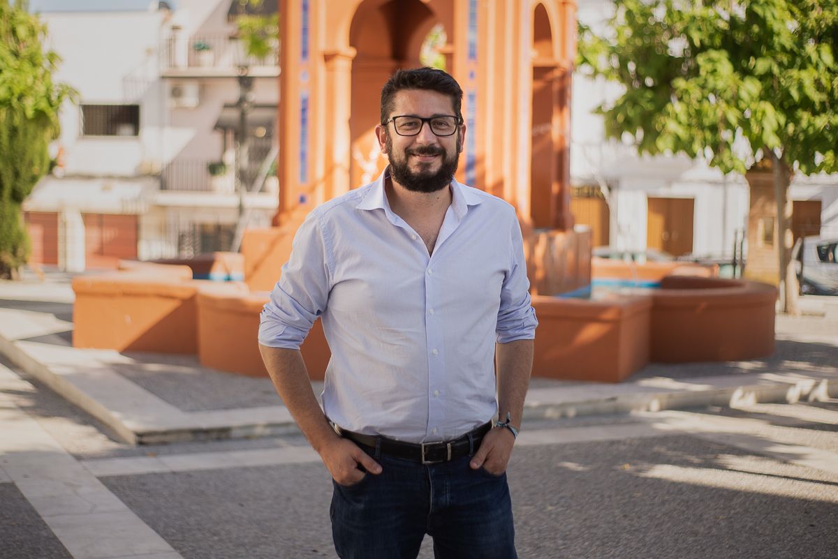 Jorge Rodríguez, alcalde de Trebujena, y aspirante a liderar IU en Cádiz.