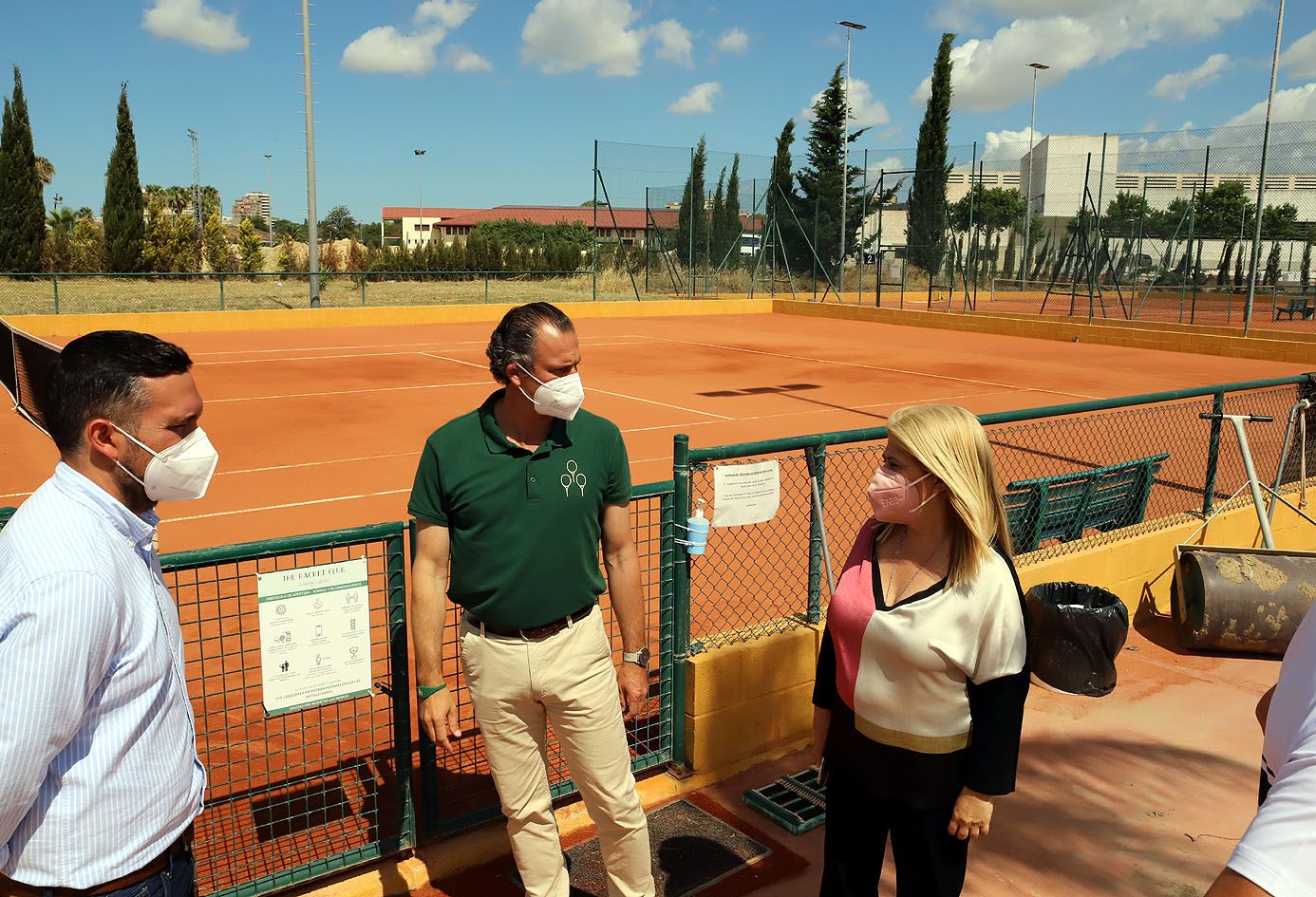 The Racket Club Jerez en la zona deportiva de Chapín.