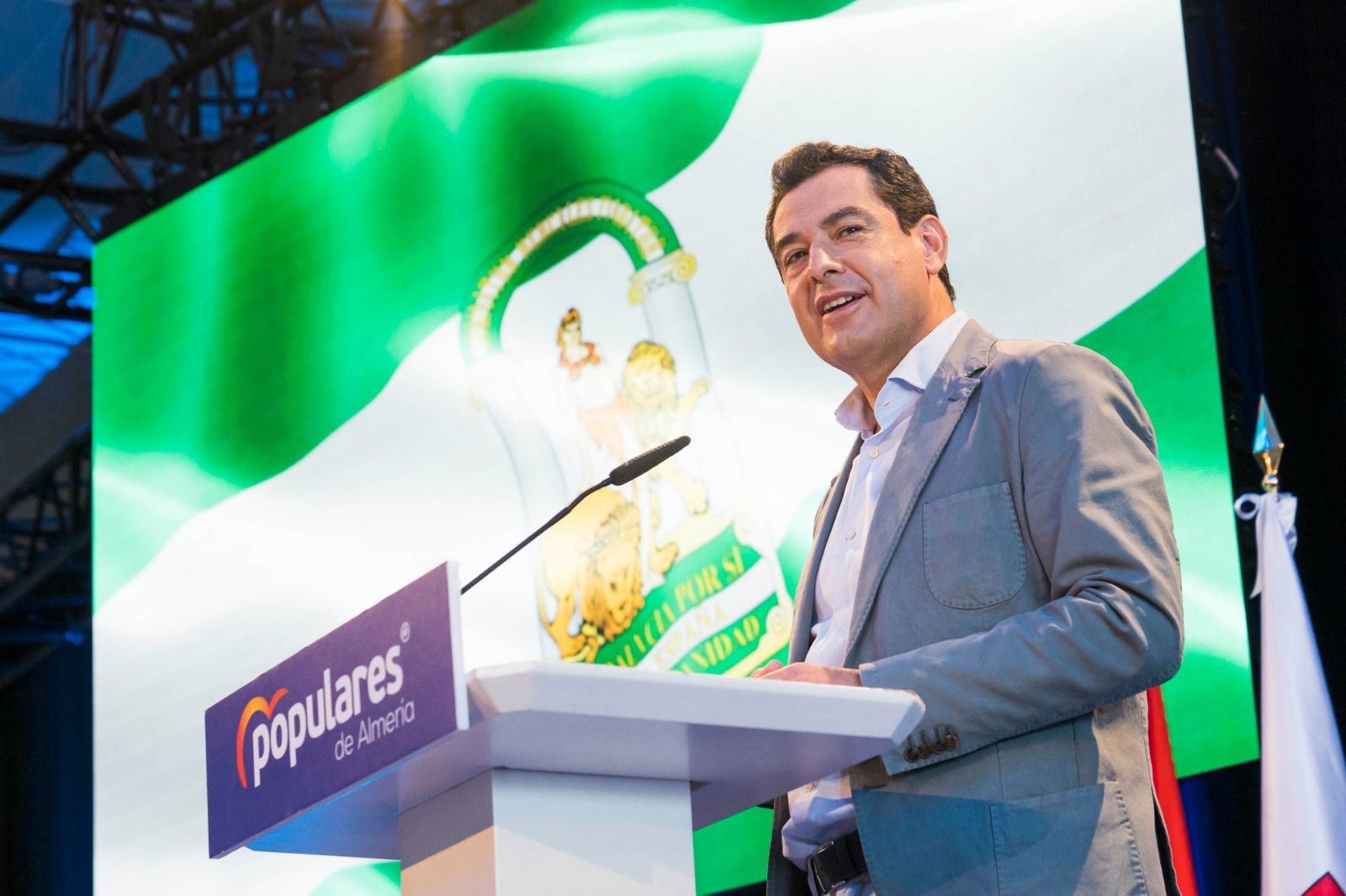 Moreno Bonilla, este sábado.