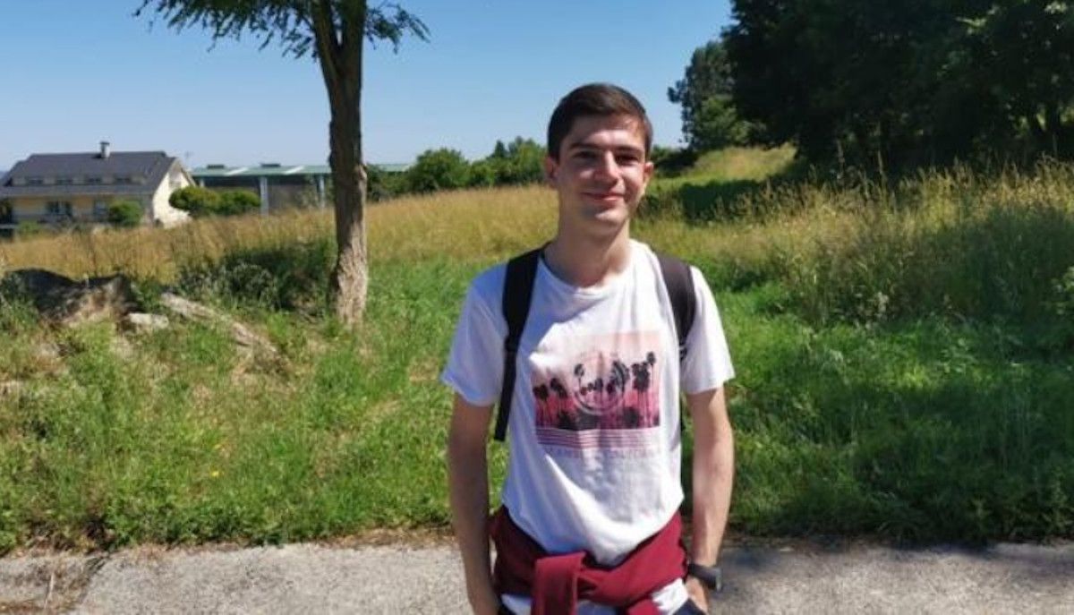 Luis Fernando García Lobatón, estudiante brillante en Selectividad. ABC Luis Fernando García Lobatón, estudiante brillante en Selectividad. ABC