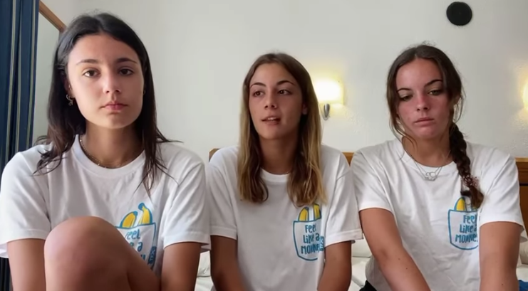 Alumnas de la Compañía de María de San Fernando, aisladas en un hotel de Mallorca.