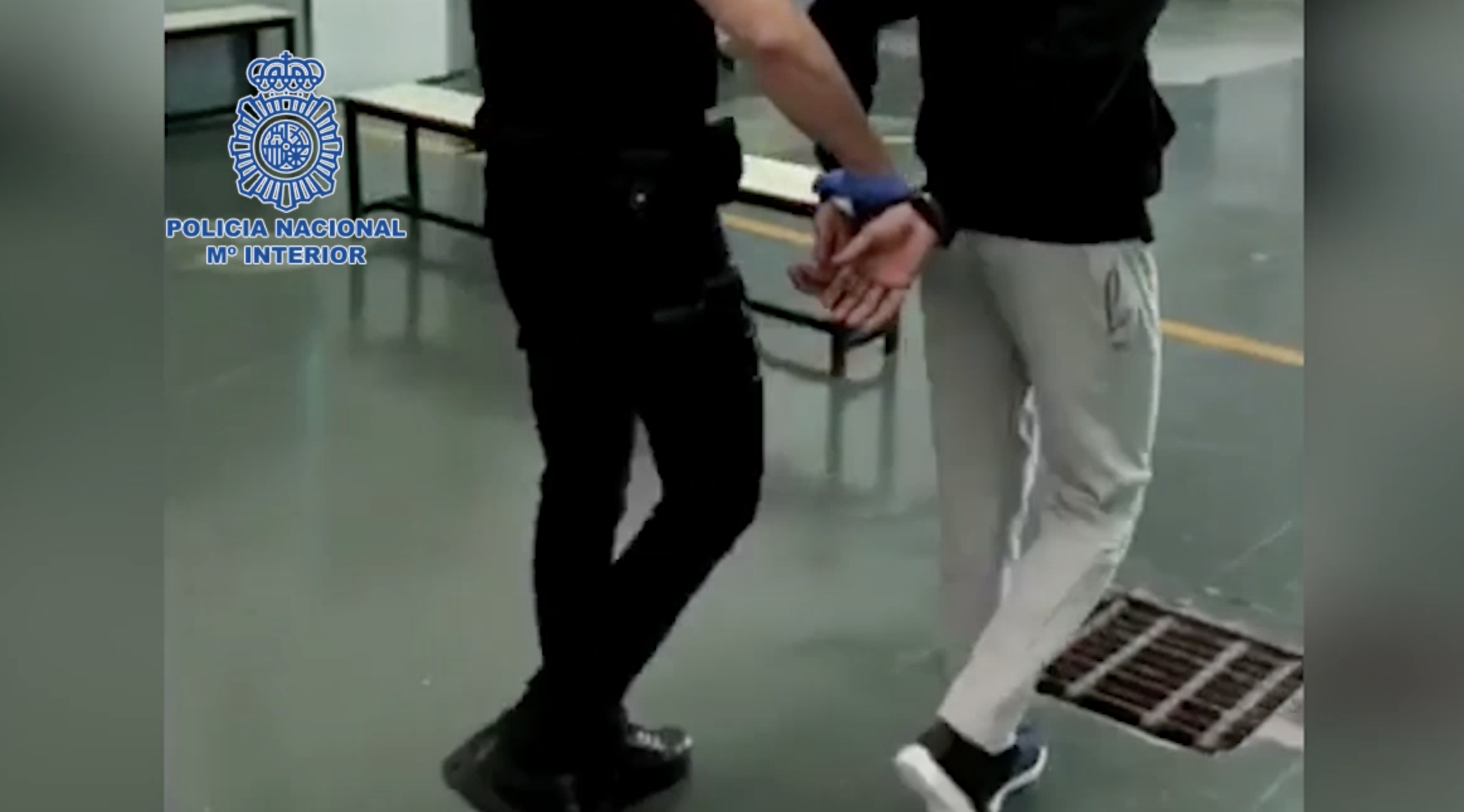 Un detenido por la Policía Nacional de Ceuta en una fotografía de archivo.