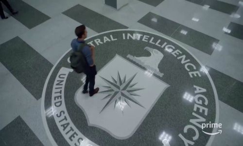 El escudo de la CIA en 'Jack Ryan'.